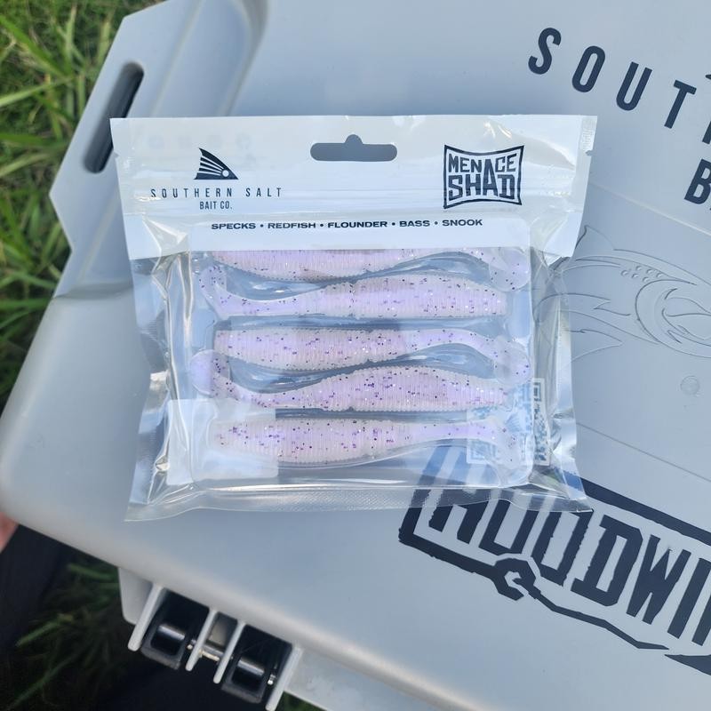 Menace Shad - Southern Salt Bait Co. - Soft plastic