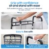 Eazy Advance Toilet Frame for Elderly & Disabled, Height Adjustable