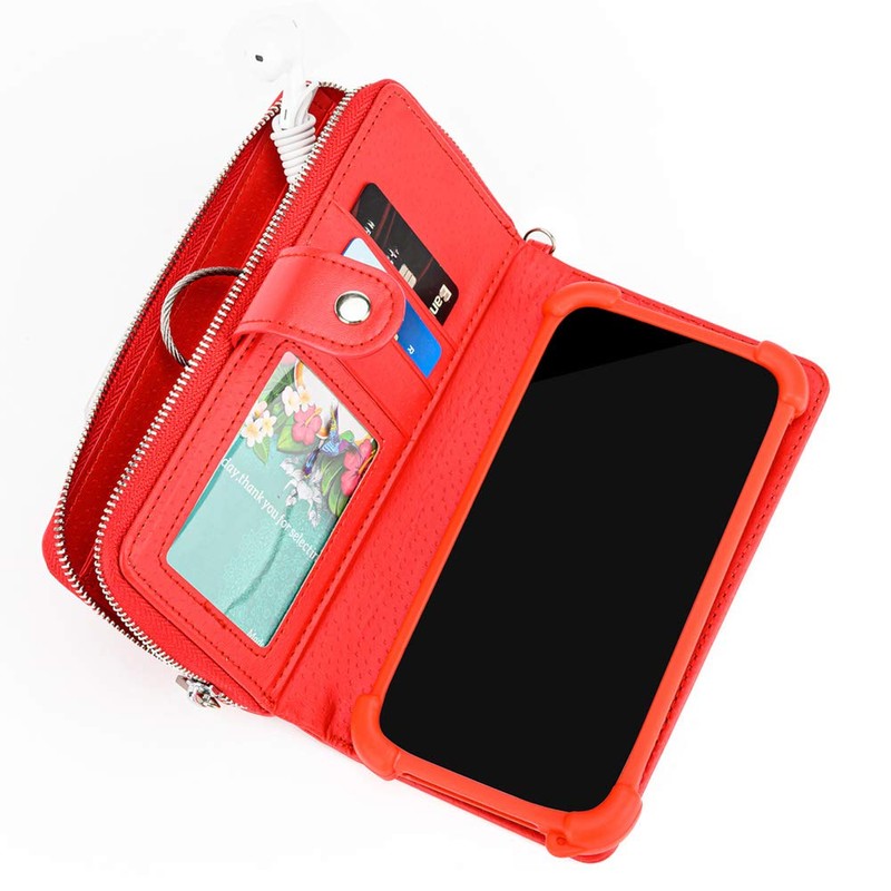 K-S-Trade Qualitativ & Innovativ 2in1 Schutzhülle Portemonnee Handyhülle Mit Bumper