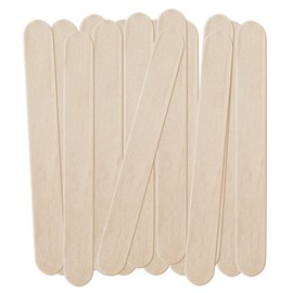 Popsicle Sticks, 150 Pcs 6 Inch Wood Craft Sticks, Ice Cream Sticks for Hand DIY Craft