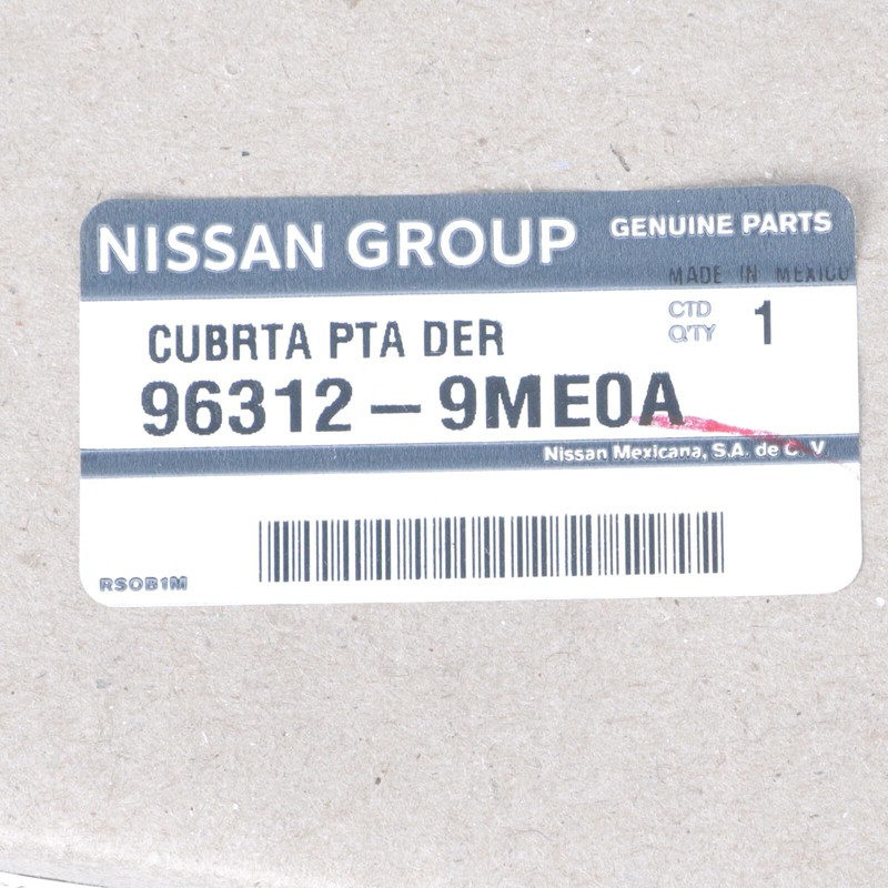 Nissan 96312-9MB0A Lower Cover