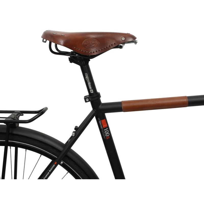Gusti Erik Chainstay Protector Leather Frame Protection Wheel Accessories 2-Piece