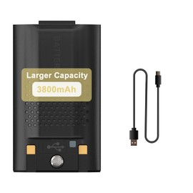 BAOFENG UV-17 Pro GPS Battery 3800mAh Big Capacity USB-C Charging Li-ion Battery for UV-17R Radio with Type-C Cable