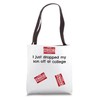 Fragile College Son Drop Off Humor Empty Nest Laughs Tote