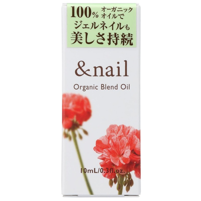 &Nail Organic Blend Oil, Dry, Moisturizing, Nail Oil, Natural, 0.3