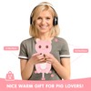 Cute Heating Pad Microwavable Stuffed Animals, Pink Pig 1.4lb Removable
