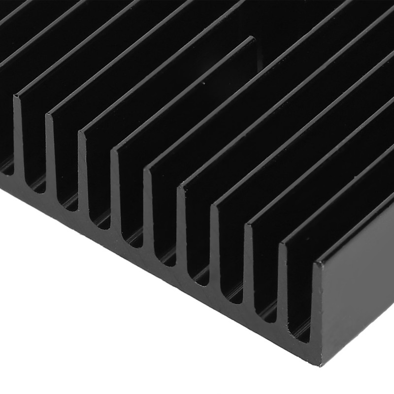 10pcs 40x11x40mm Black Heat Sink Radiator Aluminum Cooling Fin 3
