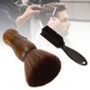 Neck Duster Set, Fast Cleaning Soft Nylon Bristle Barber Brush