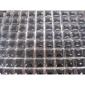 Glazed Ceramic Mosaic Tiles.10 x 10mm Tiles. 81 Tile Sheet Ceramic Glazed. Swartz Black