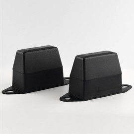 SMFVBTDWN7 3 Inch Rear Suspension Bump Stop, Leaf Spring Jounce Bumper fit for Cherokee XJ 1987-2001,Ram 1500 2500 3500 1997-2002, 2004-2012 Colorado (2PCS)