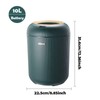 10L Automatic Motion Sensor Trash Can with Lid and Pressure