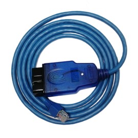Alchiauto OBD OBD2 Ethernet Enet RJ45 OBDII Cable VOE Adapter for Volvo Vehicles Based on SPA CMA Platform 2016+ Replace 9513108 9513062 Compatible with VIDA PC Software or ThirdParty Software