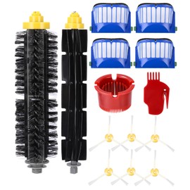 14pcs Replacement Brushes for iRobot Roomba 600 Series 605 606 610 615 616 620 621 625 630 631 632 650 651 653 655 660 670 671 676 680 681, Brush Accessory Kit, Filter