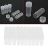 Plastic Sample Bottles 50pcs 5ml Small Clear Bottle Transparent Travel