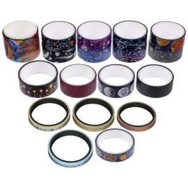 MAGICLULU 1 Set washi tape stickers scrapbook DIY tapes vintage washi tape decorative washi tape wrapping washi tape aesthetic washi tape washi tapes hand account Japanese paper classic