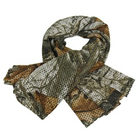 HYOUT Tactical Neck Scarves Woodland Camo Scarf Desert Shemagh for Outdoor Sports
