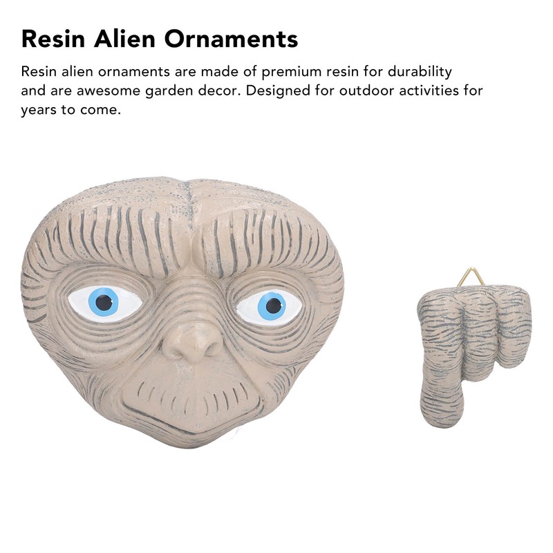 Resin Alien Ornaments Delicate Hanging Wall Alien Decoration Crafts Statue