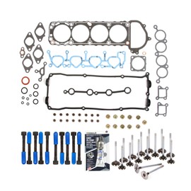 Domestic Gaskets DG-8614979022 Head Gasket Set Intake Exhaust Valves Compatible With/Replacement For 95-98 Nissan 240SX 2.4L KA24DE DOHC
