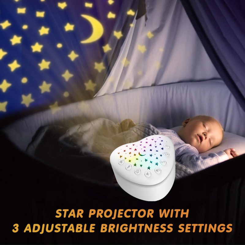 BEREST A13 White Noise Machine & Baby Sleep Soother with