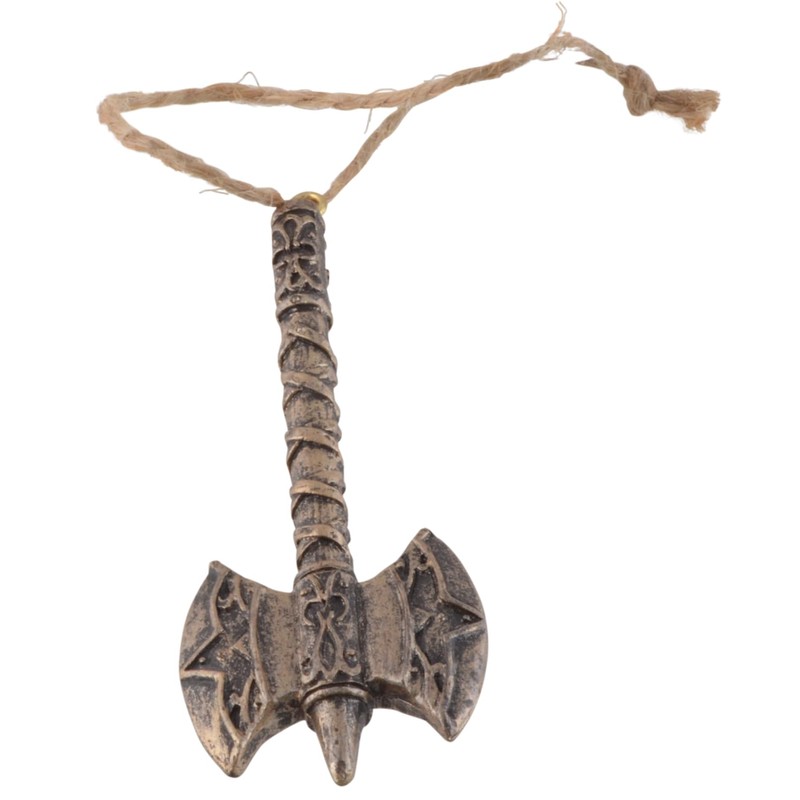 Set of 6 Hanging Viking Ships, Hand-Painted Consisting of Thor's