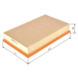 Bosch 1457433536 Air-Filter Insert