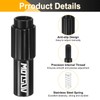 sourcing map 2pcs Bike Inline Cable Adjuster Aluminum Alloy Brake