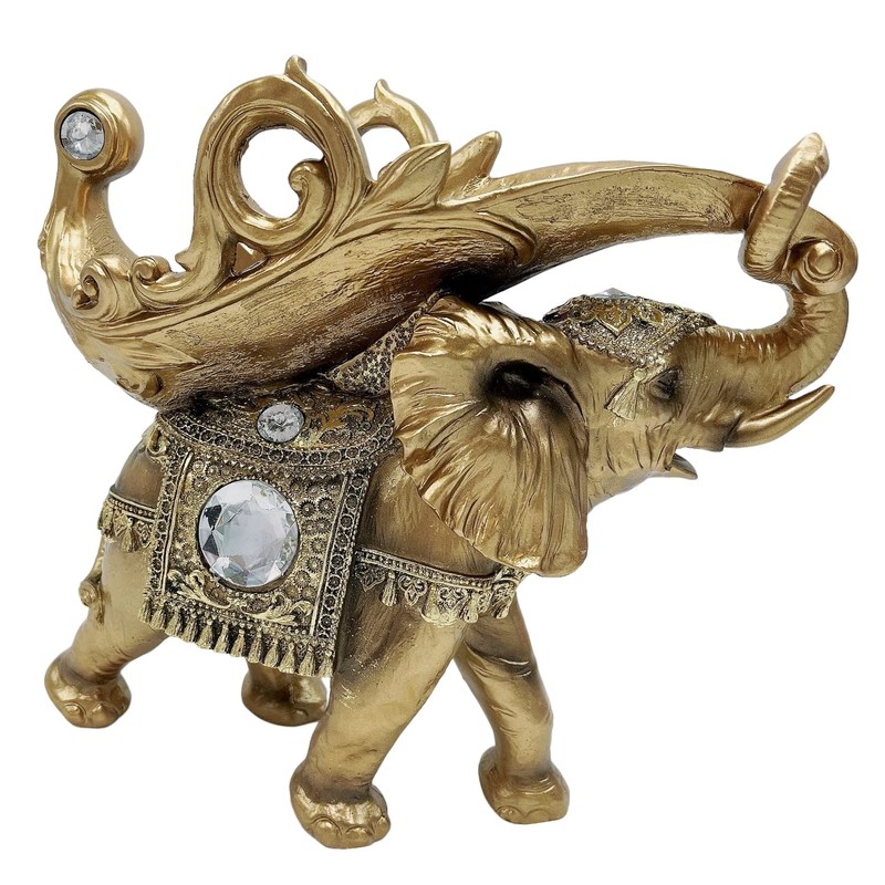 ICE Armor Lucky Wealth Thai Elephant Wine Rack Bottle Holder,
