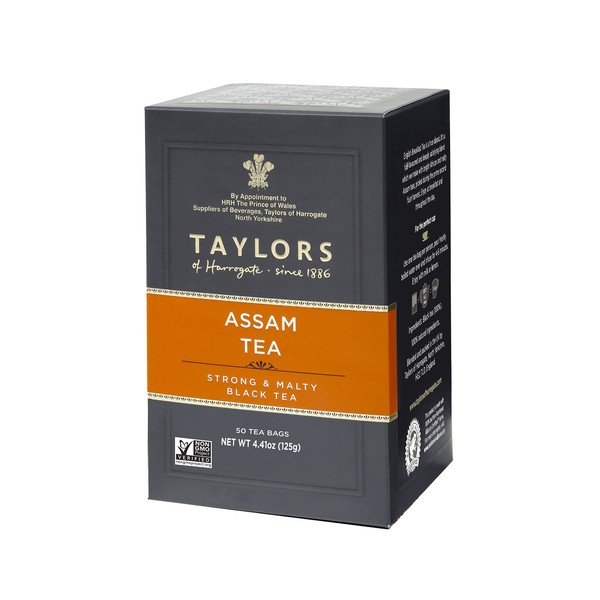 Taylors of Harrogate Pure Assam, 50 Teabags, (Pack of 6)