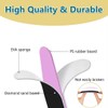 10 PCS Nail Files Set, 100/180 Grit Double-Sided Black Emery