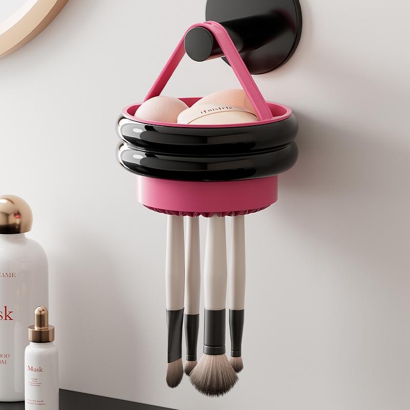 UFORU Makeup Brush Holder Organizer, Dustproof Desktop Storage Rack, Beauty