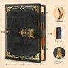 WEMATE Locked Journal with Pen & Gift Box, A5 260