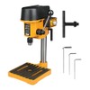 Hoteche Variable Speed Mini Benchtop Drill Press with 1/4-Inch Chuck,