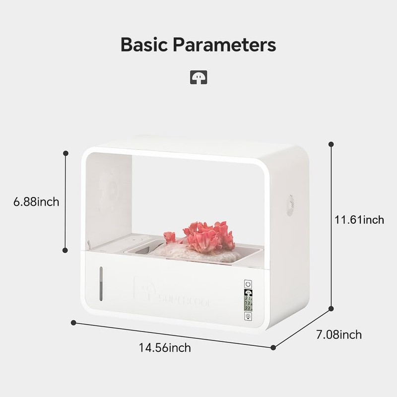Odpaltoy Indoor Mushroom Growing kit Includes Mushroom Grow Light,Fresh air