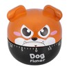 Mechanical Kitchen Timer Cute Dog Shape 55-Minute Countdown Timer No