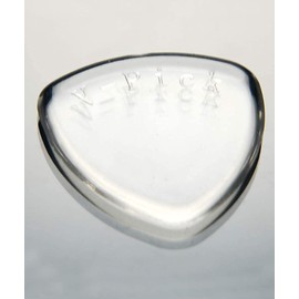 V-Picks™ Large Round Guitar and Mandolin Picks for Guitar and Mandolin 2.75 mm Crystal Clear