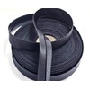 Satin Bias Binding Pre-folded 40/20 mm Black 10 m