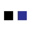 The Pixel Hut gs00067 Black with Blue Border Hood Stripes