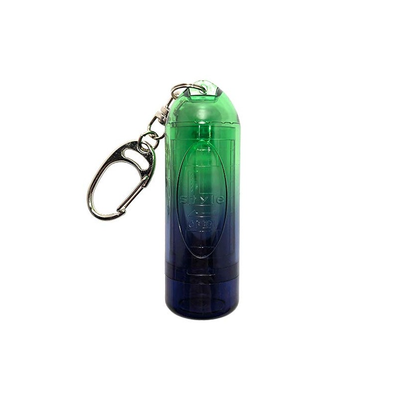 L-Style Lipstock Lace Case N9 Twin Colour Green Black