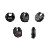 WULALACK 70mm Combination Discus Lock， Disc Padlock Combination for Garage,