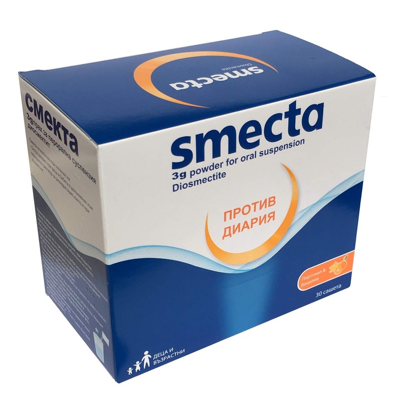  SMECTA 30 sachets. A new step in treating diarrhoea