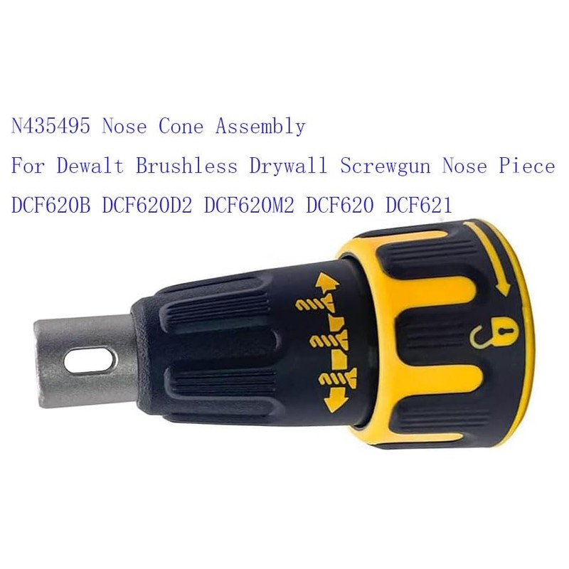 N435495 Nose Cone Assembly For Dewalt Brushless Drywall Screwgun Nose
