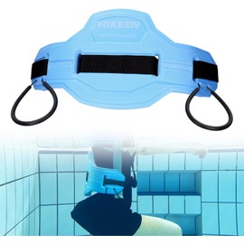 Boosteady Swim Belts for Water Aerobics,Swimming Waist Belt for Adults EVA Foam & Nylon Materials-Blue