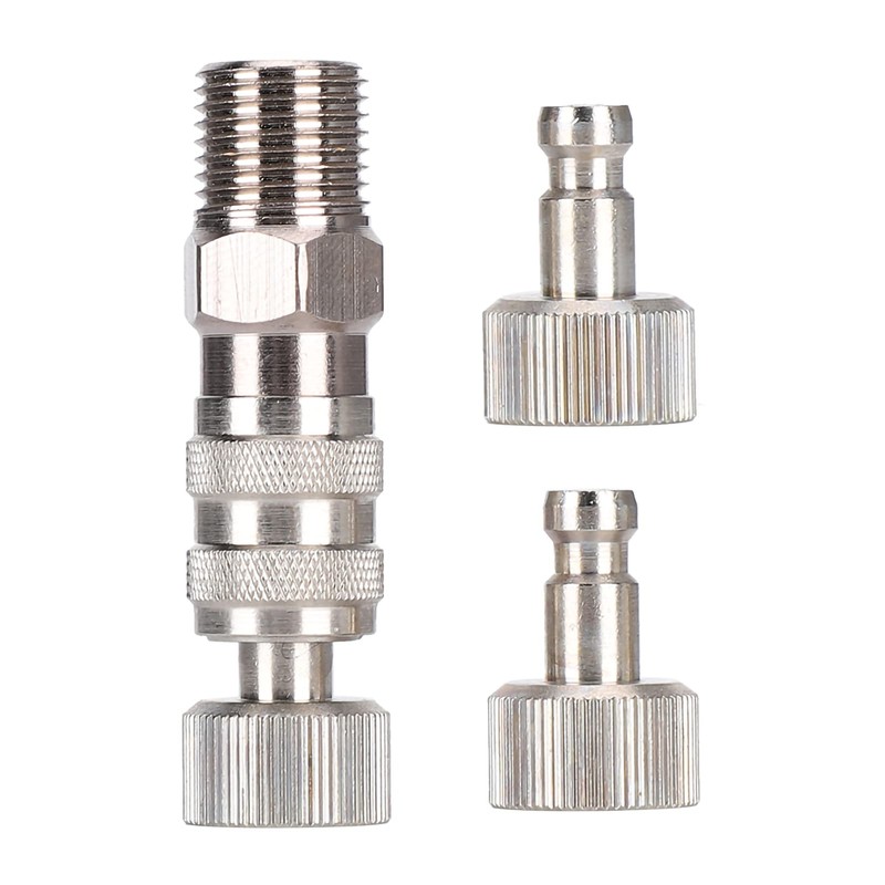 Airbrush Coupler Brass Quick Accessories Adapter Fitting Hoses Compressors Connector