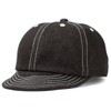 Basic Quench Denim Ball Cap, Short Brim, Denim, Indigo, Ball
