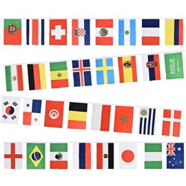 Flags Of The World Flag Bunting 32 Countries Flag Banner 10 Metres FlagSuperstore