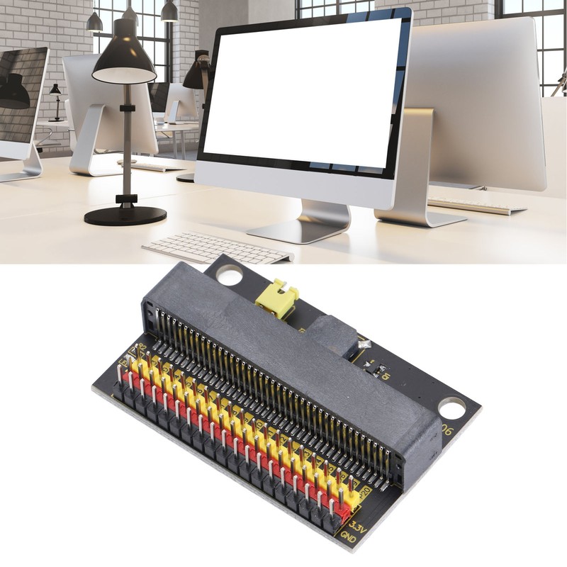 For Micro:bit IO Expansion Board Teaching Programming Horizontal Adapter Board