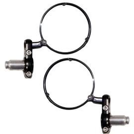 Yana Shiki MIR40B Black Universal Bar End Mirror for 7/8" Handle Bar