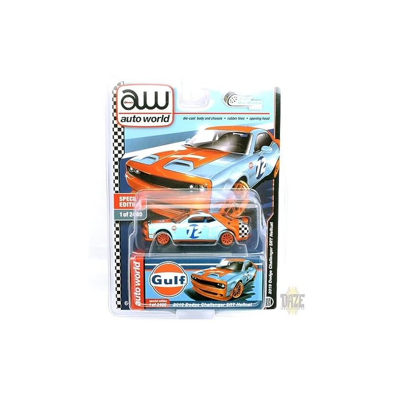 auto world Super Mini Wheels Exclusive - 2019 Dodge Challenger