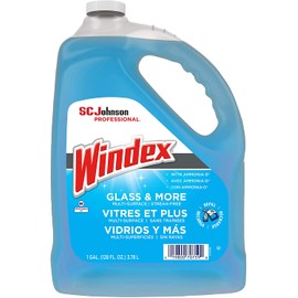 Windex® Glass & Multi-Surface Cleaner (696503),Blue 128 ounce, pack of 4