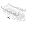 VOCAON 2 Pack Refrigerator Drawer Can Organizer, Hanging Soda Can